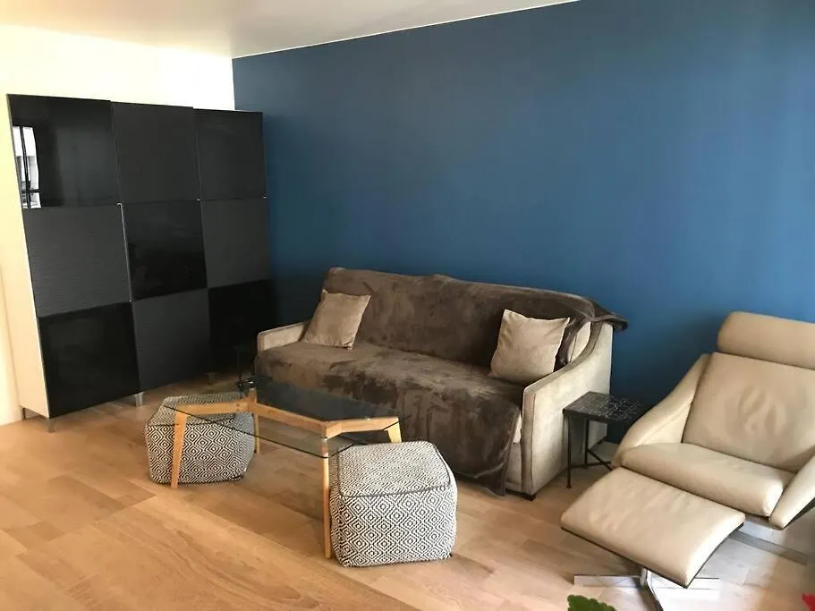 Charmant Studio Grand Balcon Parking Parijs